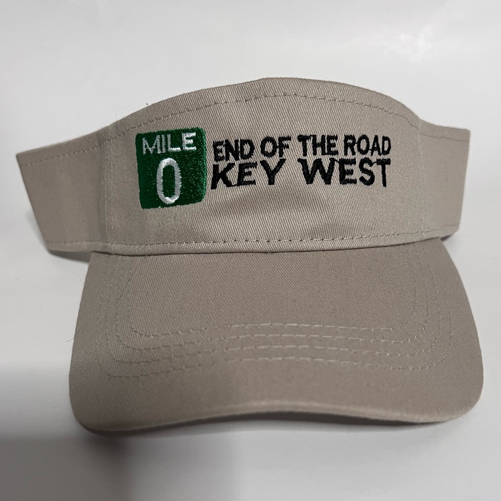NWOT | 0 Mile Key West Visor